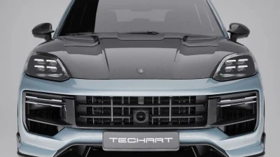 TechArt Aero Hood Matte Carbon Porsche E3.2 Cayenne|Turbo 2024-2025                                     - 09Y.121.199.009M - Image 5
