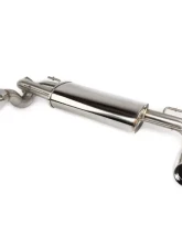 DC Sports Axleback Exhaust Chrome Tip Subaru BRZ | Scion FR-S | Toyota GT-86 2013-2021                                     - ABS7049 - Image 7