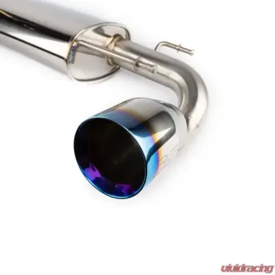 DC Sports Axleback Exhaust Burnt Tip Subaru BRZ | Scion FR-S | Toyota GT-86 2013-2021 - ABS7049BT