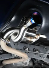 DC Sports Axleback Exhaust Burnt Tip Subaru BRZ | Scion FR-S | Toyota GT-86 2013-2021                                     - ABS7049BT - Image 6