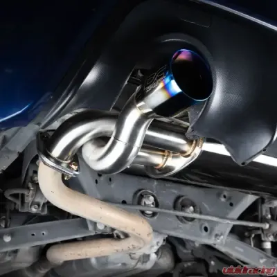 DC Sports Axleback Exhaust Burnt Tip Subaru BRZ | Scion FR-S | Toyota GT-86 2013-2021 - ABS7049BT