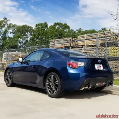 DC Sports Axleback Exhaust Burnt Tip Subaru BRZ | Scion FR-S | Toyota GT-86 2013-2021 - ABS7049BT