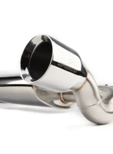 DC Sports Axleback Exhaust Chrome Tip Subaru BRZ | Scion FR-S | Toyota GT-86 2013-2021                                     - ABS7049 - Image 3