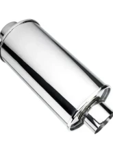 DC Sports 2.5" Inlet/3" Outlet Universal Round Muffler                                     - DCMU-2503-R - Image 2