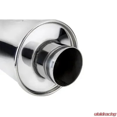 DC Sports 2.5" Inlet/3" Outlet Universal Round Muffler - DCMU-2503-R