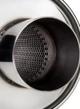 DC Sports 2.5" Inlet/3" Outlet Universal Round Muffler                                     - DCMU-2503-R - Image 5