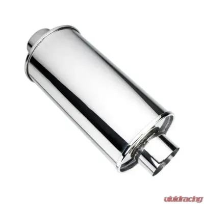 DC Sports 3" Inlet/Outlet Universal Round Muffler - DCMU-300-R