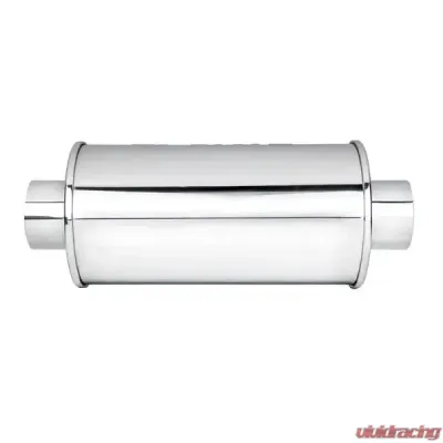 DC Sports 3" Inlet/Outlet Universal Round Muffler - DCMU-300-R