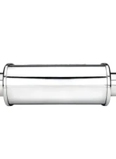 DC Sports 3" Inlet/Outlet Universal Oval Muffler                                     - DCMU-300-ST - Image 3