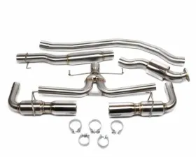 DC Sports Exhaust System Polished Acura Integra | Honda Civic Si 2022-2024