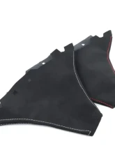 DC Sports Alcantara Handbrake Cover Black/Red Toyota GR Corolla 2023-2024                                     - DCS-SBA-03-11 - Image 4