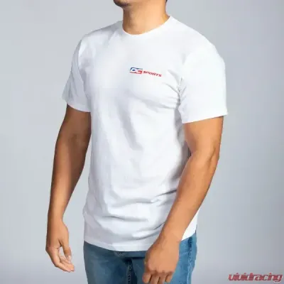 DC Sports Branded T-Shirt White - DCT400L