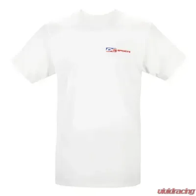 DC Sports Branded T-Shirt White - DCT400M