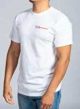 DC Sports Branded T-Shirt White                                     - DCT400M - Image 4