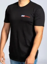 DC Sports Branded T-Shirt Black                                     - DCT500M - Image 4