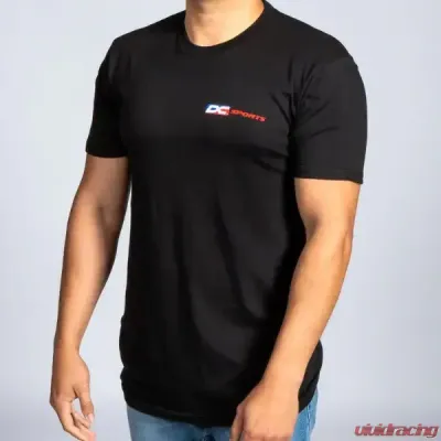 DC Sports Branded T-Shirt Black - DCT500S