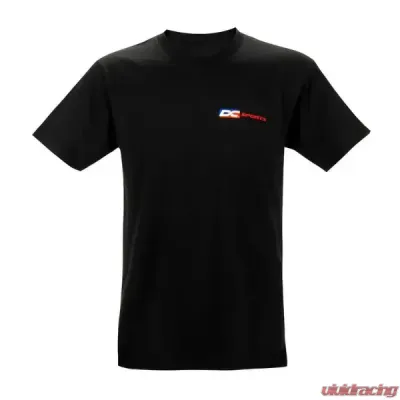 DC Sports Branded T-Shirt Black - DCT500XL