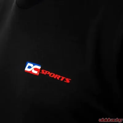 DC Sports Branded T-Shirt Black - DCT500XL