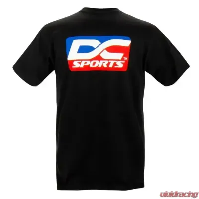DC Sports Branded T-Shirt Black - DCT500XL