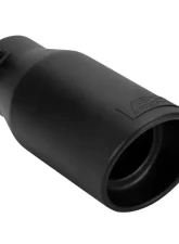 DC Sport 2.875" Inlet 3.87" Outlet Universal Bolt On Exhaust Slant Cut Tip Black                                     - EX-1013B - Image 7