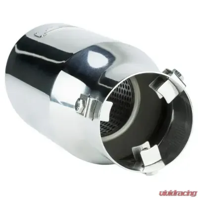 DC Sport 2.875" Inlet 3.87" Outlet Universal Bolt On Exhaust Slant Cut Tip Polished - EX-1013