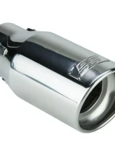 DC Sport 2.875" Inlet 3.87" Outlet Universal Bolt On Exhaust Slant Cut Tip Polished                                     - EX-1013 - Image 8