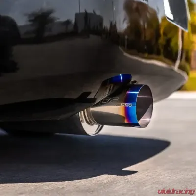 DC Sports Y Back Exhaust Tip Burnt Nissan 350Z 2003-2008 - SCS4201BT