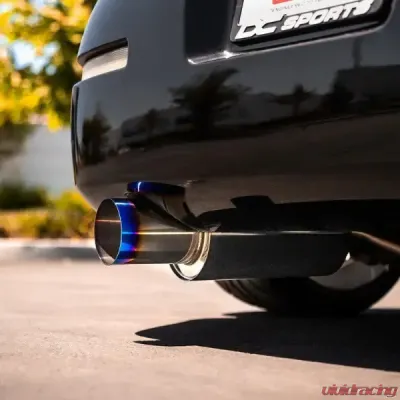 DC Sports Y Back Exhaust Tip Burnt Nissan 350Z 2003-2008 - SCS4201BT