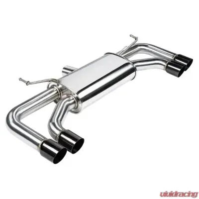 DC Sports Axleback Exhaust Tip Black Toyota Corolla 2019-2021 - SCS4610BK