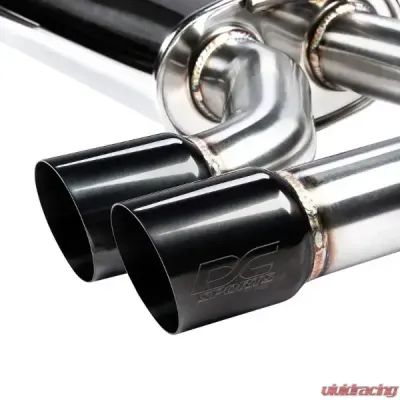 DC Sports Axleback Exhaust Tip Black Toyota Corolla 2019-2021 - SCS4610BK