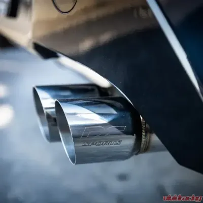 DC Sports Axleback Exhaust Tip Black Toyota Corolla 2019-2021 - SCS4610BK