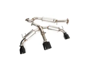 DC Sports Black Chome Triple Exit Exhaust Toyota GR Corolla 2023+