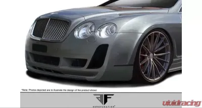 2003-2010 Bentley Continental GT GTC AF-2 Front Lip Spoiler ( GFK ) - 1 Piece ( Must be used with AF-2 Front Bumper) - 119643