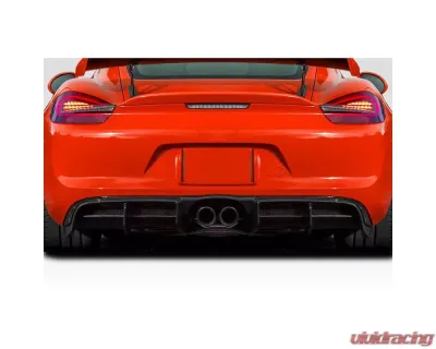 2016 Porsche Cayman GT4 981 AF-1 Rear Diffuser ( GFK ) - 1 Piece - 117835