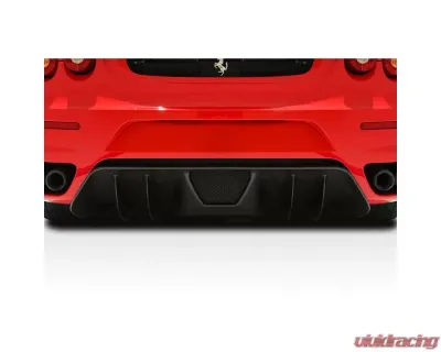 2005-2009 Ferrari F430 AF-1 Rear Diffuser Fins (GFK) - 4 Piece - 117843
