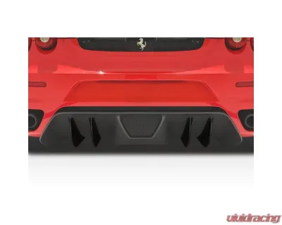 2005-2009 Ferrari F430 AF-1 Rear Diffuser Fins (GFK) - 4 Piece - 117843