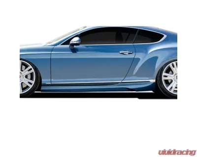 2012-2018 Bentley Continental GT AF-1 Side Skirts (GFK) -1 Piece - 117904