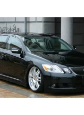 AimGain Euro Edition GT Side Skirts L+R FRP Lexus GS350 | 430 Zenki 2005-2007                                     - AIM-EEGT-19GS-Z-SS-FRP - Image 2