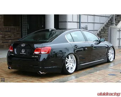 AimGain Euro Edition GT Side Skirts L+R FRP Lexus GS350 | 430 Zenki 2005-2007 - AIM-EEGT-19GS-Z-SS-FRP
