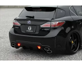 AimGain Hybrid Sport Rear Bumper FRP Lexus CT200h F-Sport Zenki 2011-2013