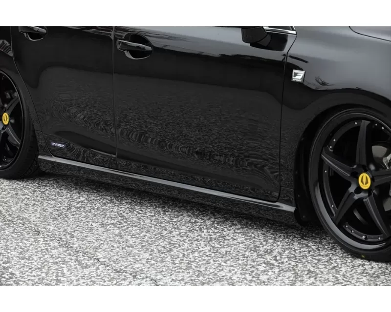 AimGain Hybrid Sport Side Skirts L+R FRP Lexus CT200h F-Sport Zenki 2011-2013 - AIM-HS-CT200HFS-Z-SS-FRP