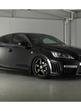 AimGain Hybrid Sport Side Skirts L+R FRP Lexus CT200h F-Sport Zenki 2011-2013                                     - AIM-HS-CT200HFS-Z-SS-FRP - Image 2