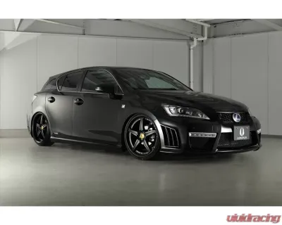 AimGain Hybrid Sport Side Skirts L+R FRP Lexus CT200h F-Sport Zenki 2011-2013 - AIM-HS-CT200HFS-Z-SS-FRP
