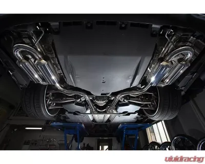 AimGain Loop Muffler S/S Lexus LS600h | LS600hL Base 2009-2012 - AIM-LS600H/600HL-CH-LM-SS