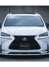 AimGain Pure VIP Exe Front Under Spoiler FRP Lexus NX200t | 300h F-Sport Zenki 2015-2017                                     - AIM-NX300HFS-Z-FUS-FRP - Image 2