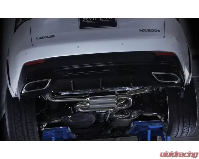 AimGain Pure VIP Exe Loop Muffler NX300H S/S Lexus NX200t | 300h F-Sport Zenki 2015-2017 - AIM-NX300HFS-Z-LM300h-SS