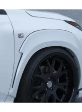 AimGain Pure VIP Exe Front + Rear Over Fender Set FRP Lexus NX200t | 300h F-Sport Zenki 2015-2017                                     - AIM-NX300HFS-Z-OFK-FRP - Image 4