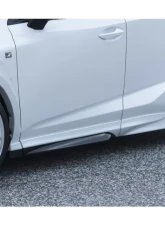 AimGain Pure VIP Exe Side Skirts L+R FRP Lexus NX200t | 300h F-Sport Zenki 2015-2017                                     - AIM-NX300HFS-Z-SS-FRP - Image 3