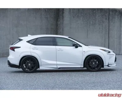 AimGain Pure VIP Exe Side Skirts L+R FRP Lexus NX200t | 300h F-Sport Zenki 2015-2017 - AIM-NX300HFS-Z-SS-FRP