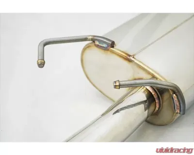 AimGain Pure VIP Jata Exhaust System S/S For OEM Lexus GS450h | 350 | 250 | 300h Zenki - AIM-PVIP-10GS-Z-JATAM2-SS